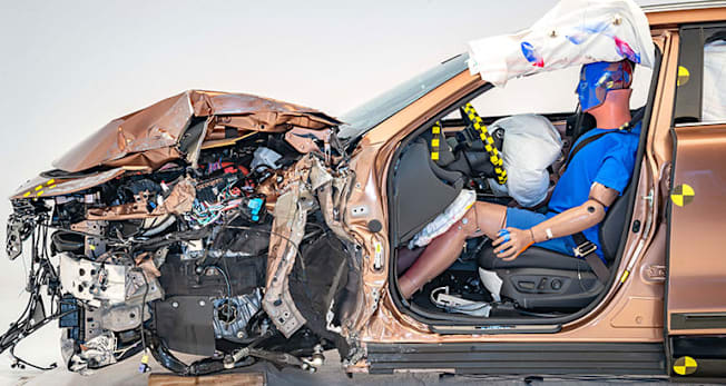 2025 Toyota Crown Signia post crash test