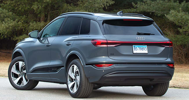 2025 Audi Q6 E-Tron rear, static