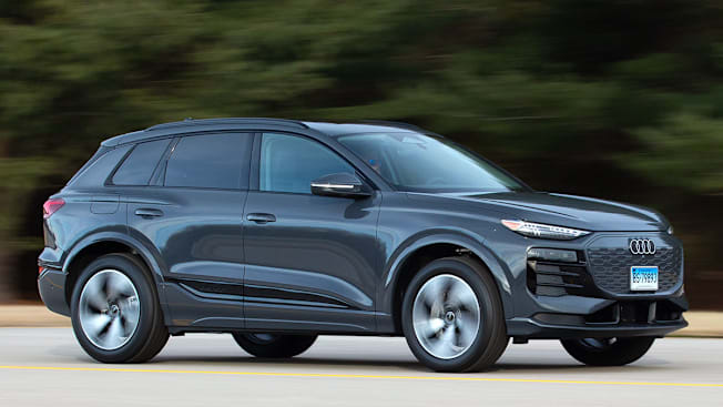 2025 Audi Q6 E-Tron front driving