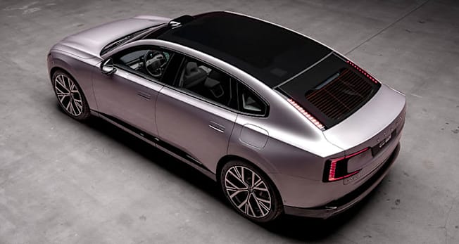 Volvo ES90 rear, top