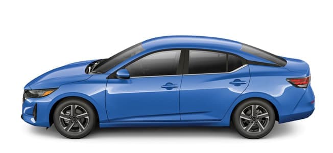 2025 Nissan Sentra on white background