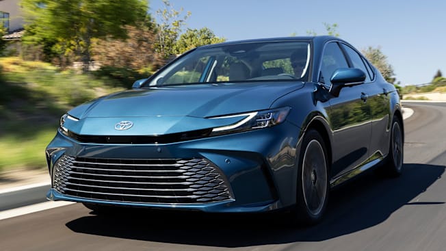 2025 Toyota Camry XLE AWD driving