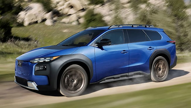 2026 Subaru Trailseeker, front driving, off road