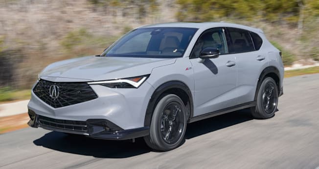 2025 Acura ADX front, driving