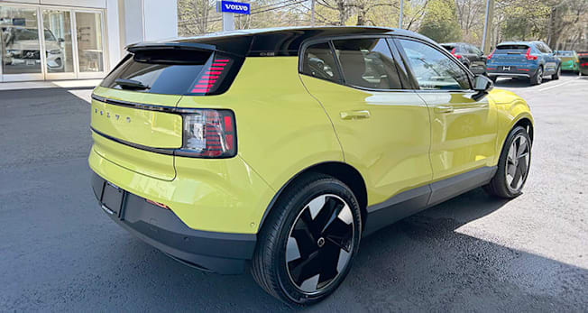 2025 Volvo EX30 at a Volvo dealership