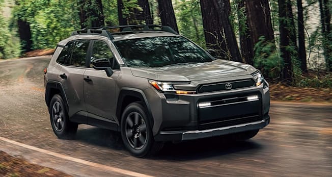 2026 Toyota RAV4 Woodland driving