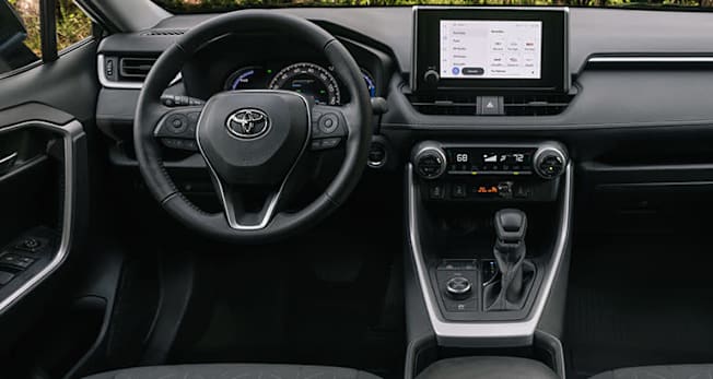 2024 Toyota RAV4 Hybrid Woodland interior