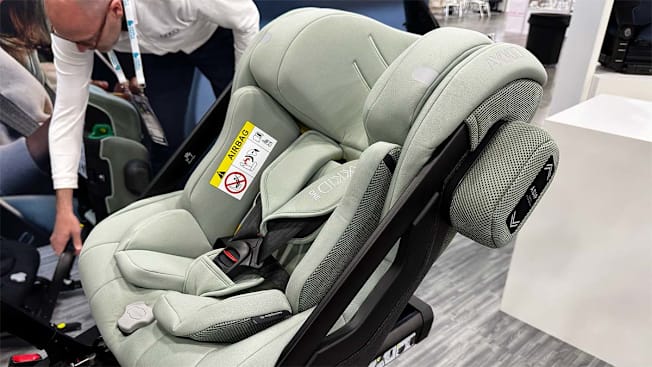 AXKID carseat at ABC Expo
