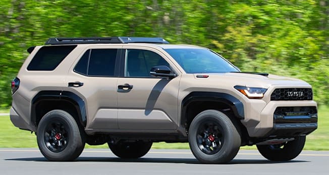 2025 Toyota 4Runner TRD Pro driving