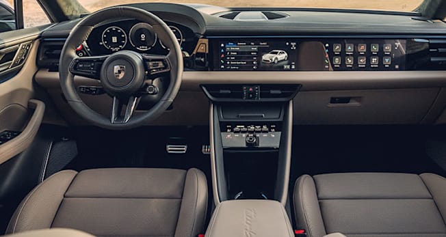 Porsche Macan Electric Turbo interior