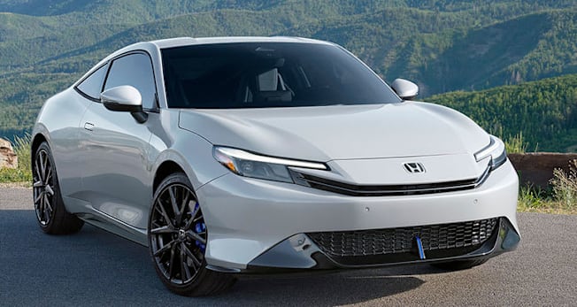 2026 Honda Prelude, scenic photo of white version