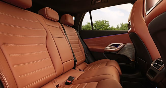 2027 Mercedes GLC EQ Electric back seat