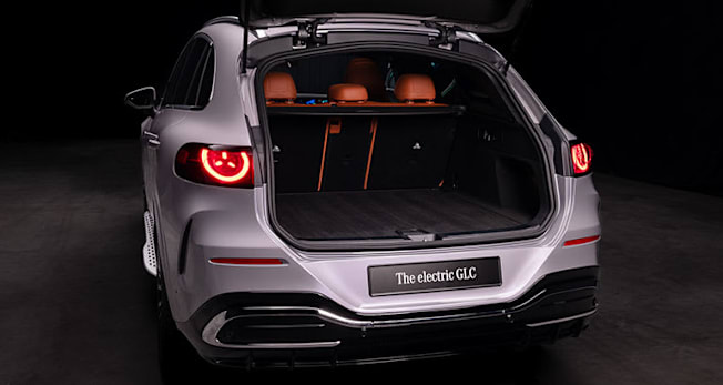 2027 Mercedes GLC EQ Electric cargo area