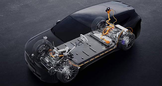 2027 BMW iX3 cutaway