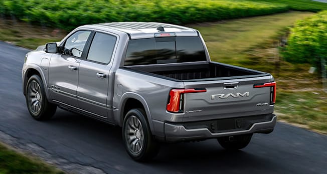 2026 Ram 1500 REV Limited rear driving
