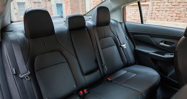 2026 Nissan Sentra SR back seat