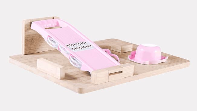 One-handed cutting board.