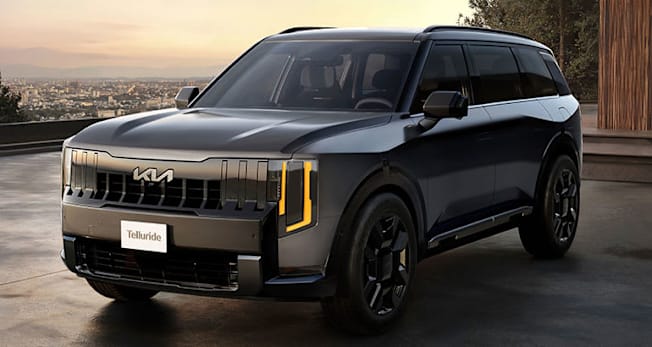2027 Kia Telluride SXP front view