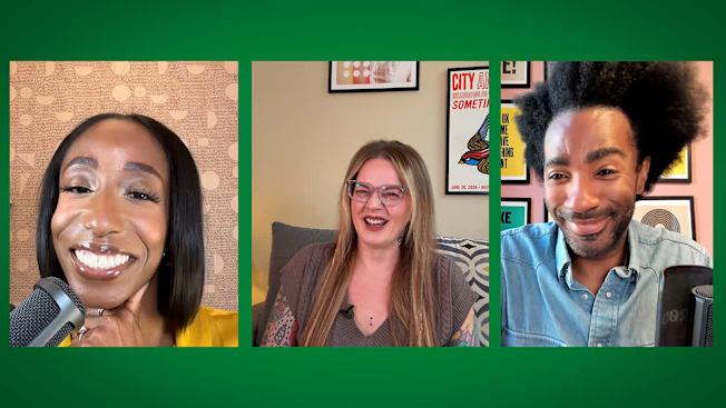 3 hosts of Talking carts podcast