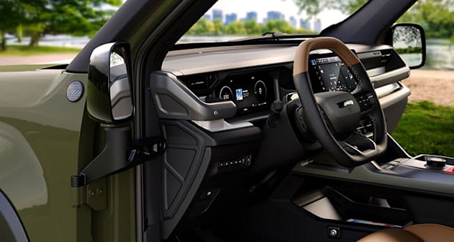 2026 Jeep Recon Moab with doors off and side mirror in place.