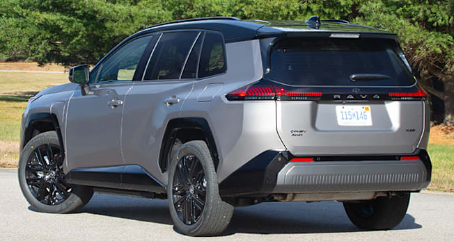 2026 Toyota RAV4 PHEV XSE rear