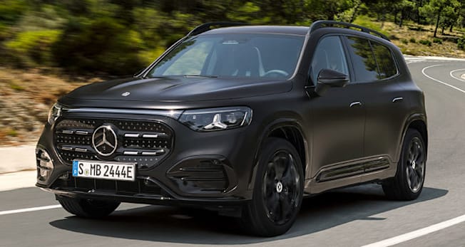 2027 Mercedes-Benz GLB EQ driving