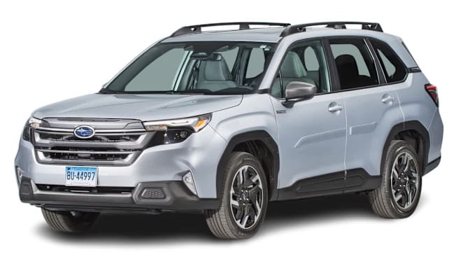 grey 2025 Subaru Forester Hybrid