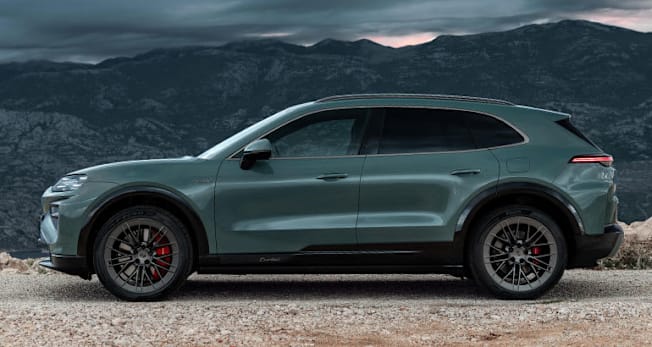 2026 Porsche Cayenne Electric side