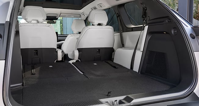 2027 Toyota Highlander cargo area