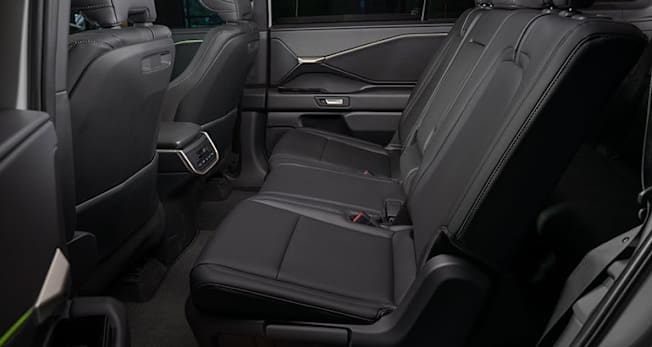 2027 Toyota Highlander back seat