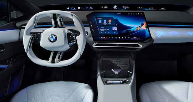 2027 BMW i3 electric sedan interior