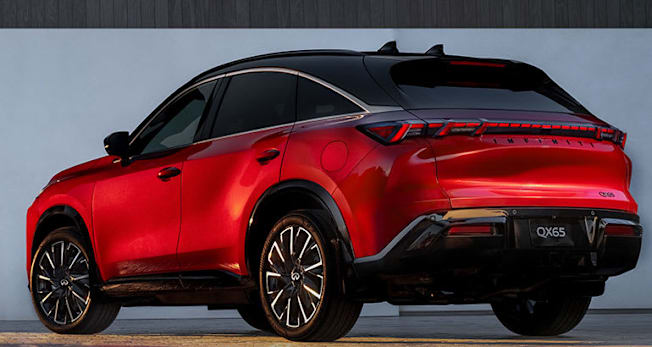 2027 Infiniti QX65 rear