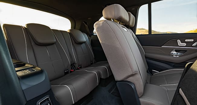 2027 Mercedes-Benz GLS third-row seat