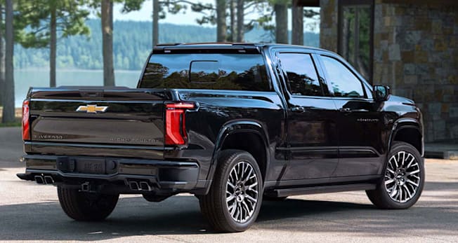 2027 Chevrolet Silverado High Country rear