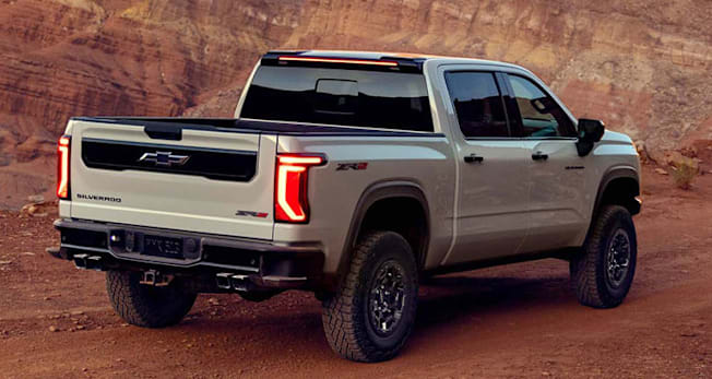 2027 Chevrolet Silverado ZR2 rear