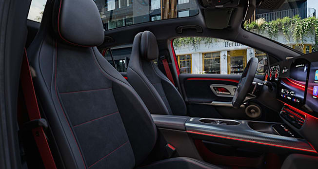 2028 Mercedes-Benz GLA interior, side view