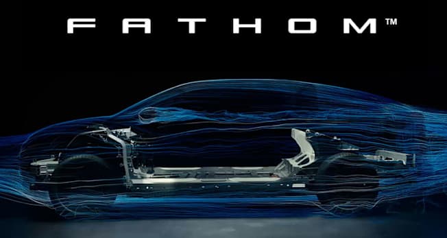 Ford Fathom electric truck illustration