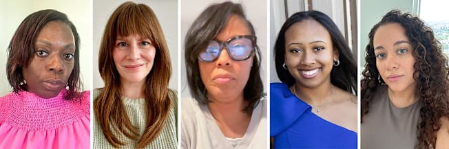 Camille Briggs, Mary Beth Quirk, Tasha Massey, Loni Briggs, Jodhaira Rodriguez