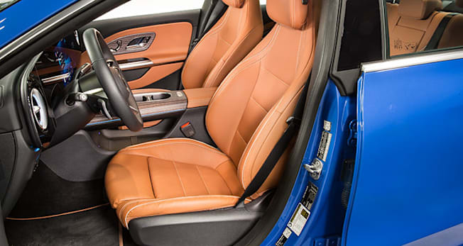 2027 Mercedes-Benz CLA EV driver's seat