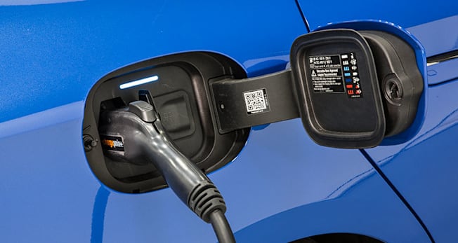 2027 Mercedes-Benz CLA EV charge port