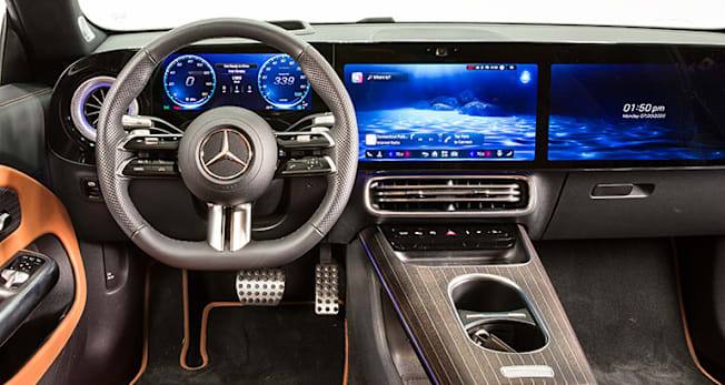 2027 Mercedes-Benz CLA EV interior