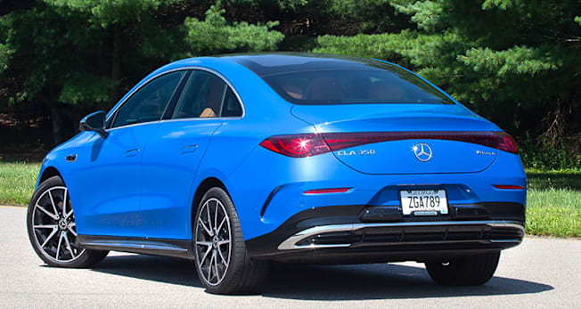 2027 Mercedes-Benz CLA EV rear