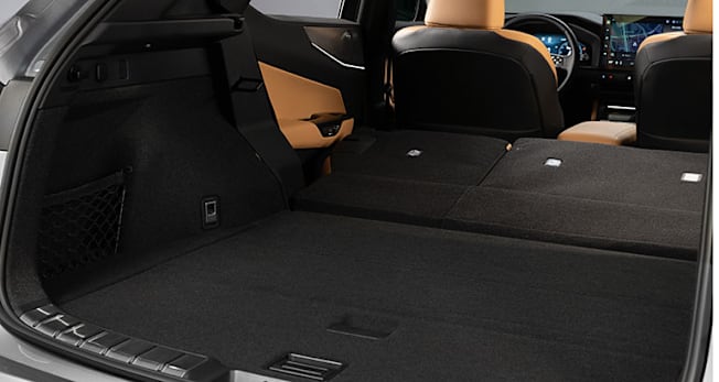 2027 Lexus NX 350h cargo area
