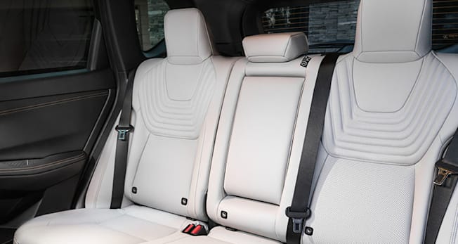 2027 Nissan Rogue Hybrid Platinum back seat