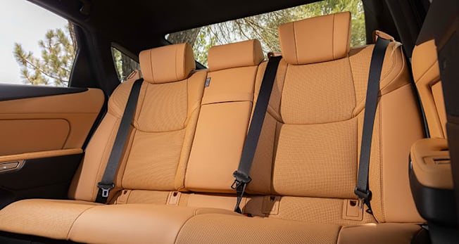 2027 Lexus ES Hybrid back seat