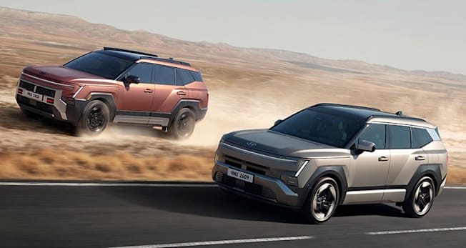 2027 Hyundai Tucson driving on and off road