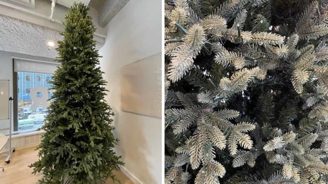 Costco 9' Pre-Lit Radiant Micro LED Artificial Christmas Tree cover