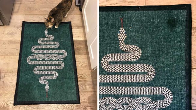 Ruggable Jonathan Adler Venom Emerald Rug cover