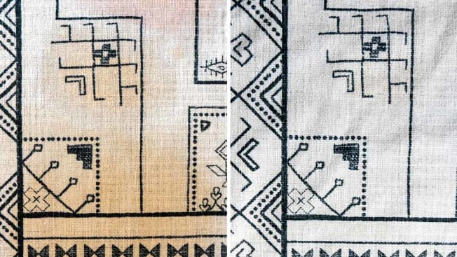 Ruggable Leelu Black & White Rug cover