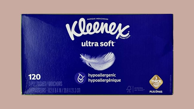 Kleenex Ultra Soft Hypoallergenic cover